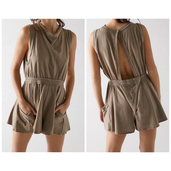 Free People Pants - NWOT Free People Summer Slumbers Romper XS